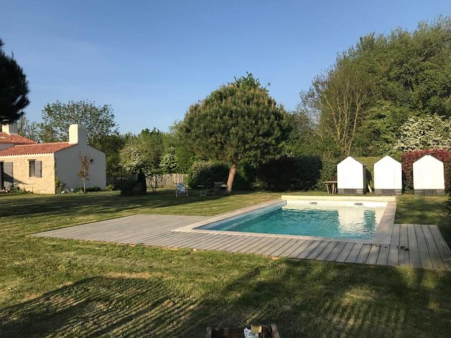 Maison Vendeenne A 5 Min Du Bord De Mer Saint-Hilaire-la-Forêt Exterior foto