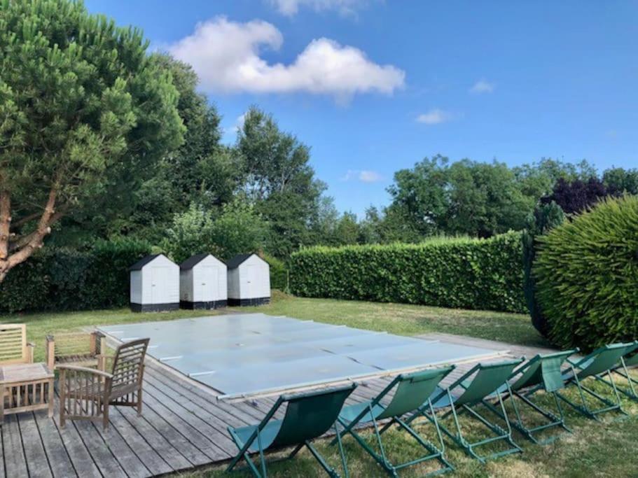Maison Vendeenne A 5 Min Du Bord De Mer Saint-Hilaire-la-Forêt Exterior foto